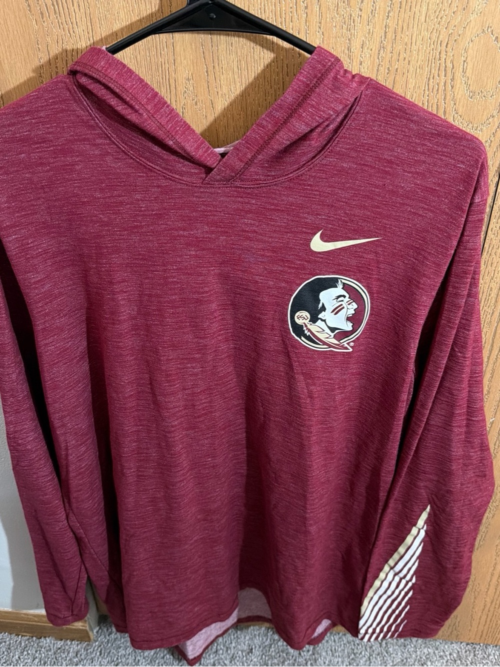 Nike FSU Pullover Hooded Long Sleeve